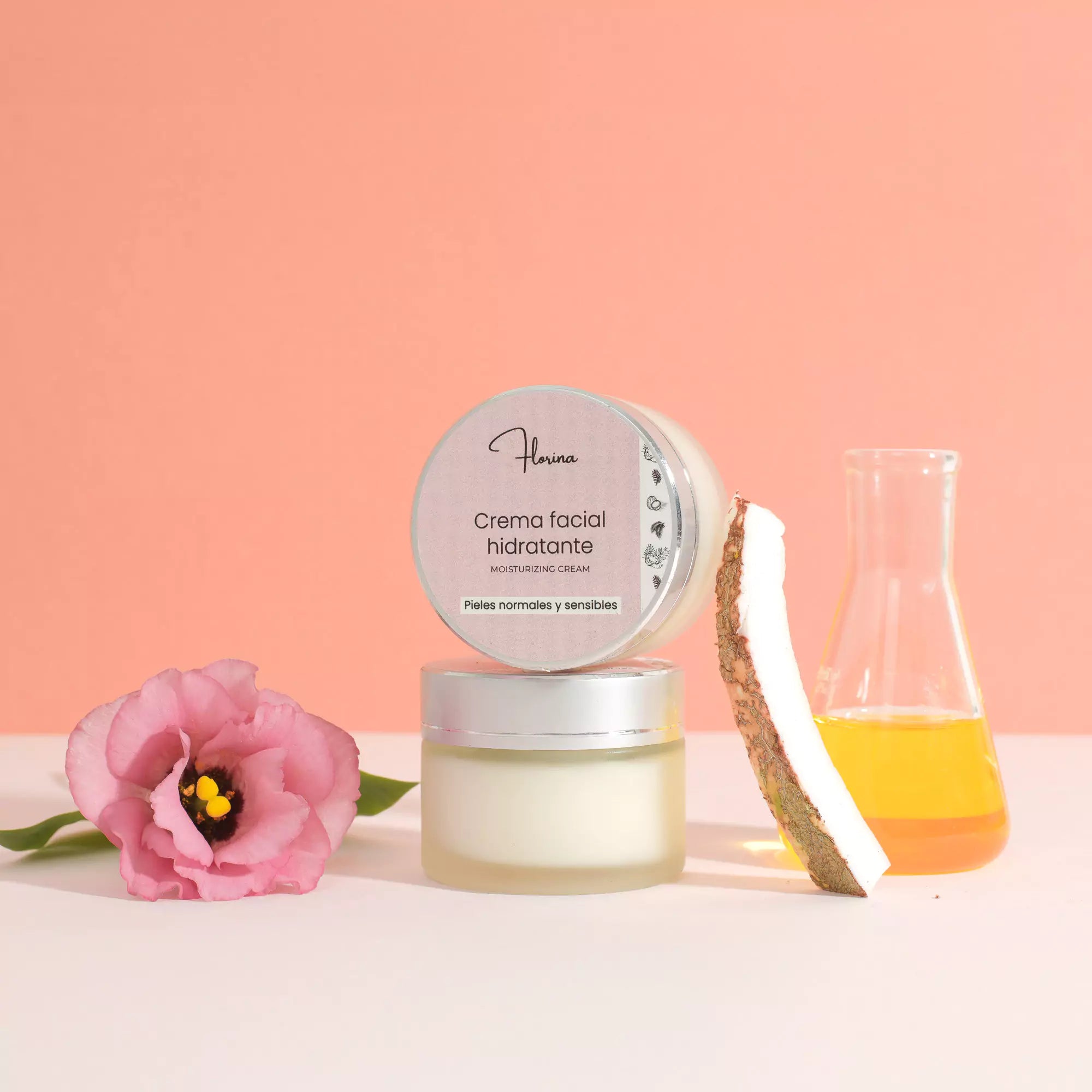 Florina - Crema Facial Hidratante - Natural y ecológica